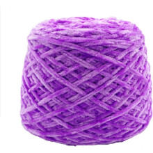 250g Chenille Velvet Yarn, Bulky Vegan Soft Yarn for Knitting & Crochet – Hats, Scarves, Blankets