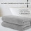 Ensemble de 6 serviettes de bain en coton turc 1