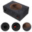 Caixa selada para subwoofer de 8 polegadas, preta. 1