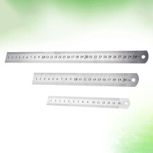 Roestvrijstalen linialenset 15cm20cm30cm