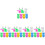 60Pièces Bébé Boîtes À Dents Perdues Assorties 6