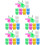 60Pièces Bébé Boîtes À Dents Perdues Assorties 7