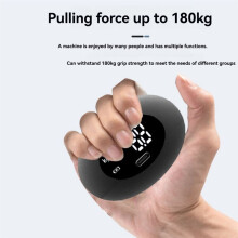 Grip Strength Tester, Digital Grip Strength Trainer, to 396lbs Hand Gripper Strengthener for Finger Grip Training B