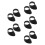 10Pièces Cache Microscope Caoutchouc Souple Usage Polyvalent 7