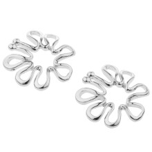 Adjustable Non Pierced Clip on Fake s No Piercing.