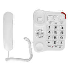 Senior Corded Landline Phone with Large Keys and Clear