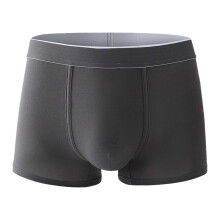Sous-vêtements pour hommes grandes tailles, slips en soie glacée tendance, boxers en nylon respirant, idées cadeaux
