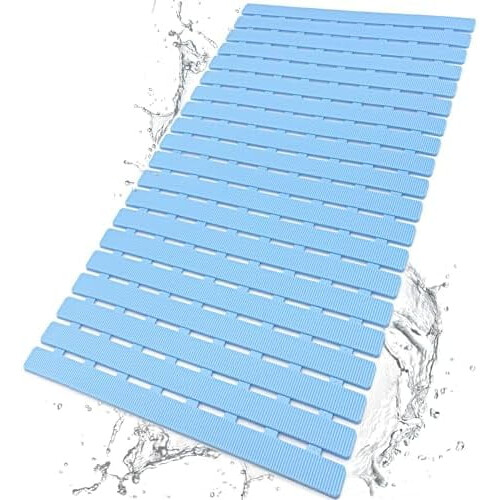 Antislip douchemat met zuignappen, TPE/PP, 27,5 x 15,7 cm
