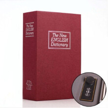 Medium Size Diversion Book Safe with Thickened Inner Wall and Combination Lock