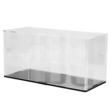 Opbergrek voor poppen, transparant, 20x10x8 cm