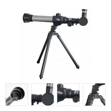 Telescopio astronómico infantil con trípode, 37 cm