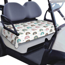 Husă universală pentru bancă de golf, 51" x 31", prosop moale din microfibră, compatibilă cu scaunele față EZGO, Club Car, Yamaha Drive, Icon