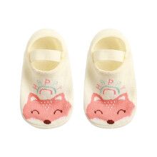 Toddler Socks Child Shoes Cute Cartoon Embroider Indoor Floor Comfortable Warm Soft Baby Socks Size 0-1 Y