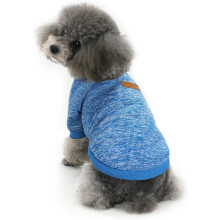 1 pezzo Maglione classico in maglia per cani, cappotto in pile per cani di piccola e media taglia, vestiti caldi per cani e gatti, costumi morbidi