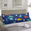 Dinosauriekropp Örngott Blått 60x133 cm 1