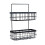 2 Tier Wire Basket Storage for Kitchen Balcony Bathroom 1