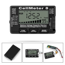 KALLORY 1Pack Automotive Battery Checker for Voltage Testing with LCD Backlight Black 9X5.8Cm