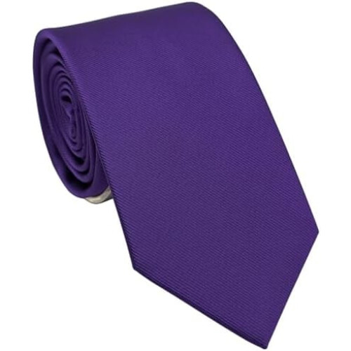 Extra Long Solid Tie for Men Big and Tall, 63 or 70 inch XL Plain Ties