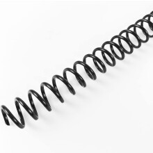 100 Pack Plastic Spiral Binding Coils, 10mm(3/8"), 75 Sheet Capacity, 4:1 Pitch,, 48Loops, for Letter Size, Students and Coworkers