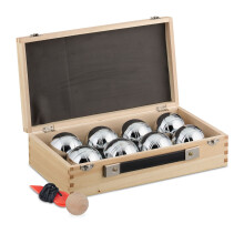ensemble de 8 boules de pétanque