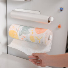 Magnetisk kylskåpspappershandduksställ metallförvaringsställ järn för kökskylskåp