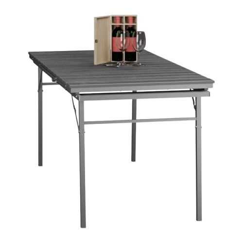 Table de jardin pliante et extensible