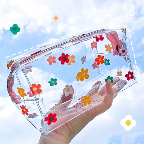 Χαριτωμένη κασετίνα μολυβιών Preppy Floral θήκη μολυβιών μεγάλης χωρητικότητας Preppy