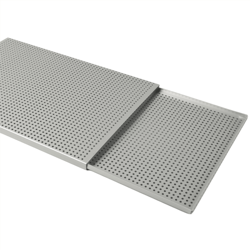 Aluminium bageplade til butterdej 35x25cm