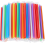 300 pailles géantes pour smoothies, 24 cm x 1 cm, multicolores 1
