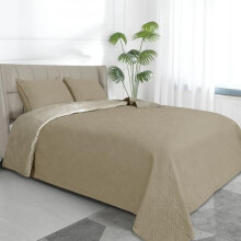 Wendbares Tagesdecken-Set (Doppel-/Queensize) mit 2 Kissenbezügen