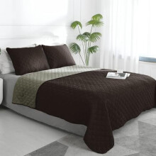 Vendbart dynesett med 2 puter/queen size-senger
