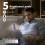 Lampe USB pliable 500 mAh lumière violette compacte 7