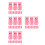 48Pièces Protège-Crayon Silicone Rose Confortable Pour Et École 5