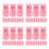 48Pièces Protège-Crayon Silicone Rose Confortable Pour Et École 8
