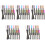 60Pièces Marqueurs Métalliques Multicolores Pour Dessin 3