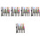 60Pièces Marqueurs Métalliques Multicolores Pour Dessin 4