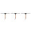 3Pièces Raclette Verre Bois Multi Usage Squeegee Douche 9
