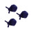 3Pièces Chapeau Protecteur Coton Bleu Pour Durable Sécurisé 8