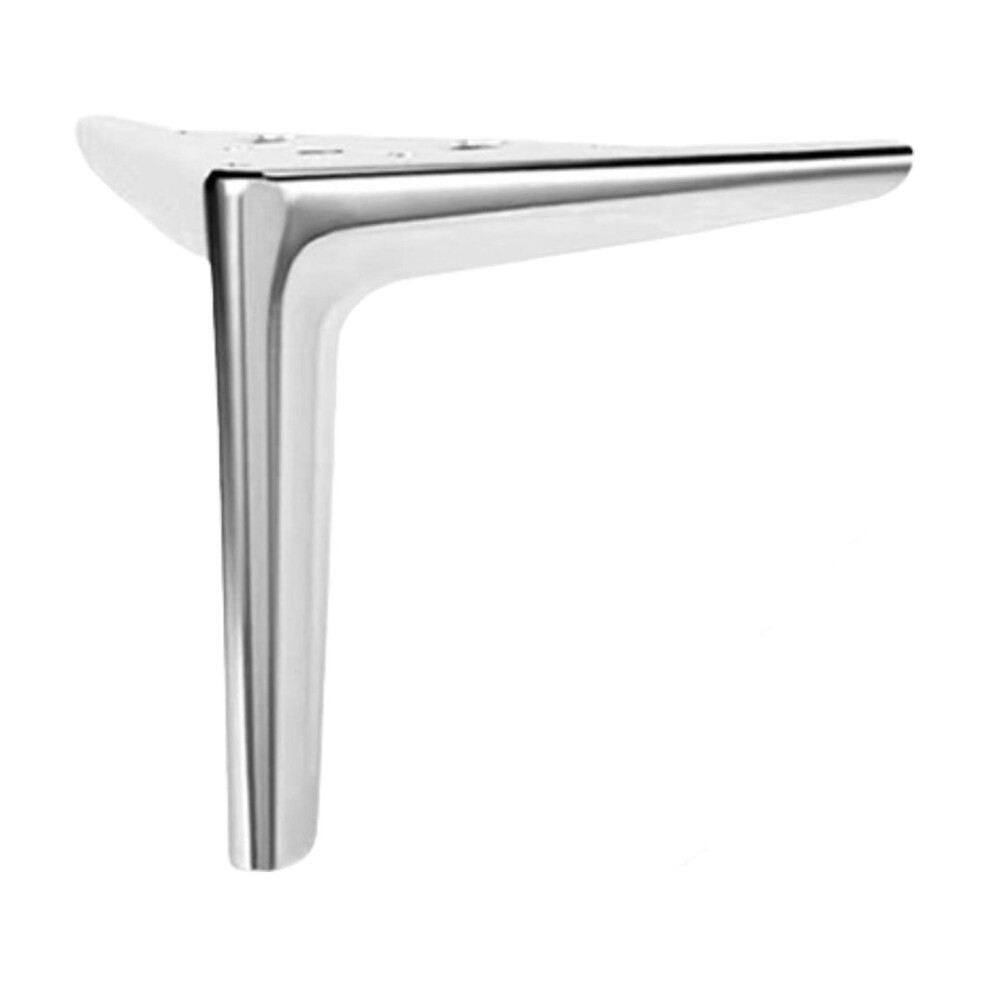 1Pc Metal Furniture Legs, Cabinet Legs, Dresser Legs Heavy Duty, Modern Couch Feet Replacement For Sofa Cube Storage Futon Nightstand, Silver 15Cm 9028731312828