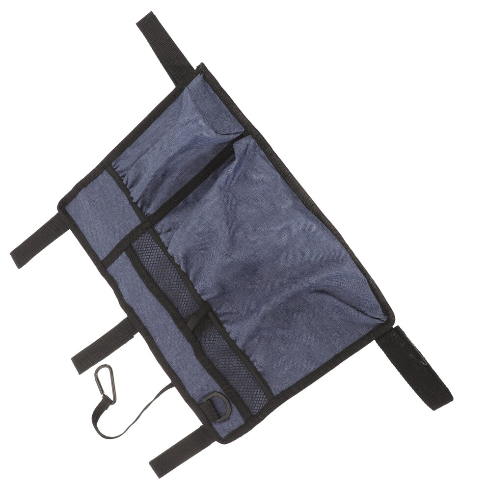 600d Oxford Cloth Walker Bag Wheelchair Cup Holder Storage Accessories The Side