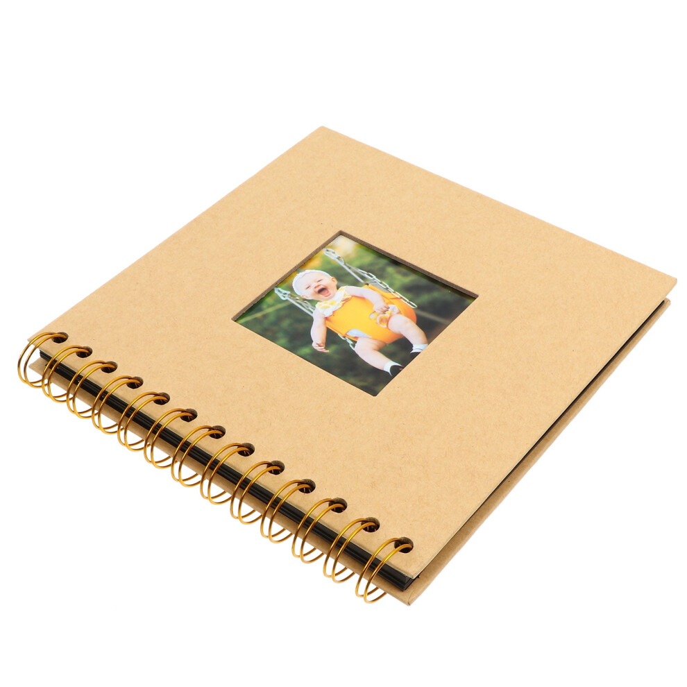 DIY Photo Album Memory Cartoon Mini Scrapbook Wedding Guest Personalized Baby Christening Newborn