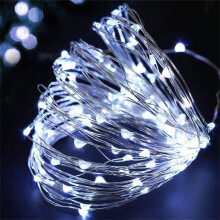 Battery Operated 20 LED Cork-Shaped Wine Bottle Lights (Warm White) – DIY, Party, Christmas, Halloween, Wedding Decor (No Bottles)