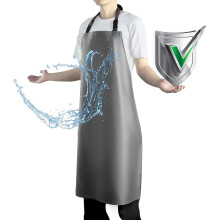 Wasserdichte Vinylschürze, 76 x 102 cm, verstellbar