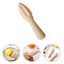 Wooden Lemon Reamer Hand Press Fruit Juicer Citrus Orange Squeezer Lemons
