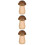3Pièces Porte-Cure-Dents Maison Bois Marron Style Champignon 9