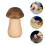 3Pièces Porte-Cure-Dents Maison Bois Marron Style Champignon 11