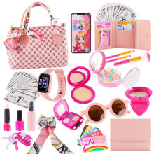 Ensemble de 38 pièces pour jeux d'imitation de sacs à main pour filles