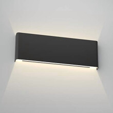 15.8in Modern Black Vanity Light Up and Down LED Vanity Light for Bathroom Wall Lighting Fixtures Neutral White 4000K