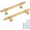 Cabinet Handles Gold 4 Inch Center 10 Pack 1