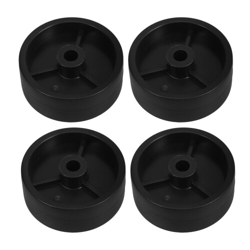 FRCOLOR4pcs Ροδάκια γενικής χρήσης βαρέως τύπου από πλαστικό για θερμαντήρα αερίου,